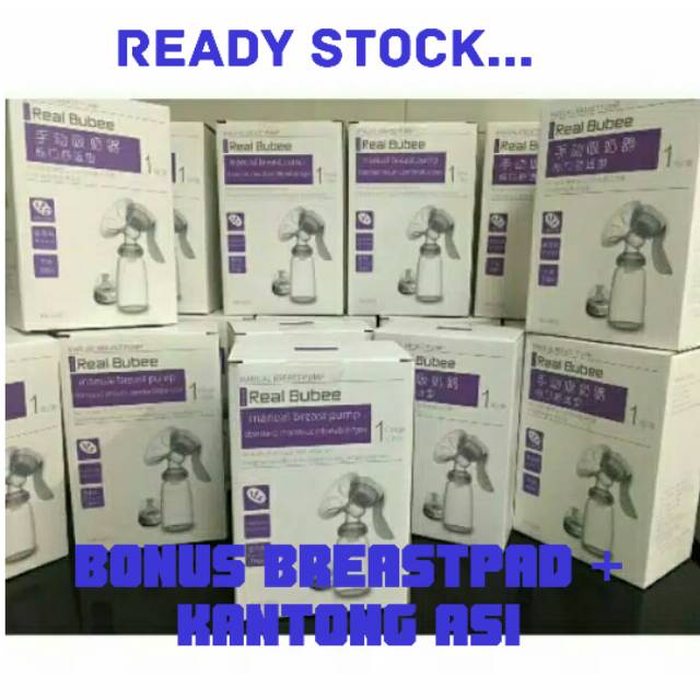 (READY STOCK) Real Bubee Pompa Asi Manual, Murah dan Berkualitas..