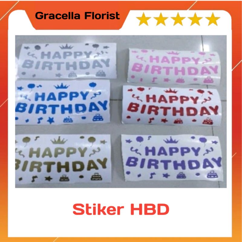 

STIKER BALON TULISAN HAPPY BIRTHDAY