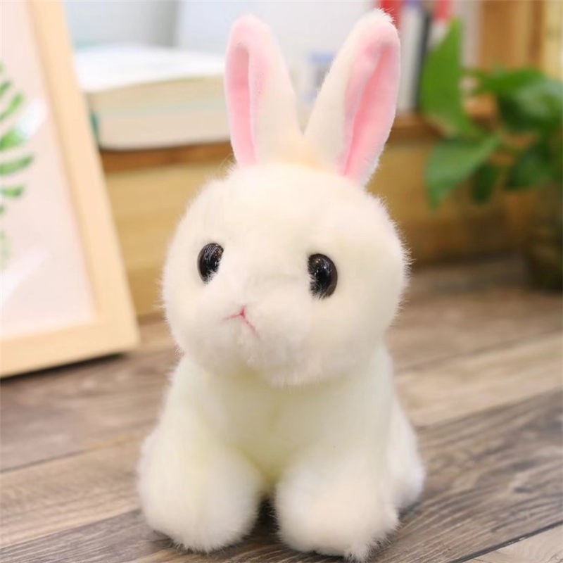 white rabbit doll