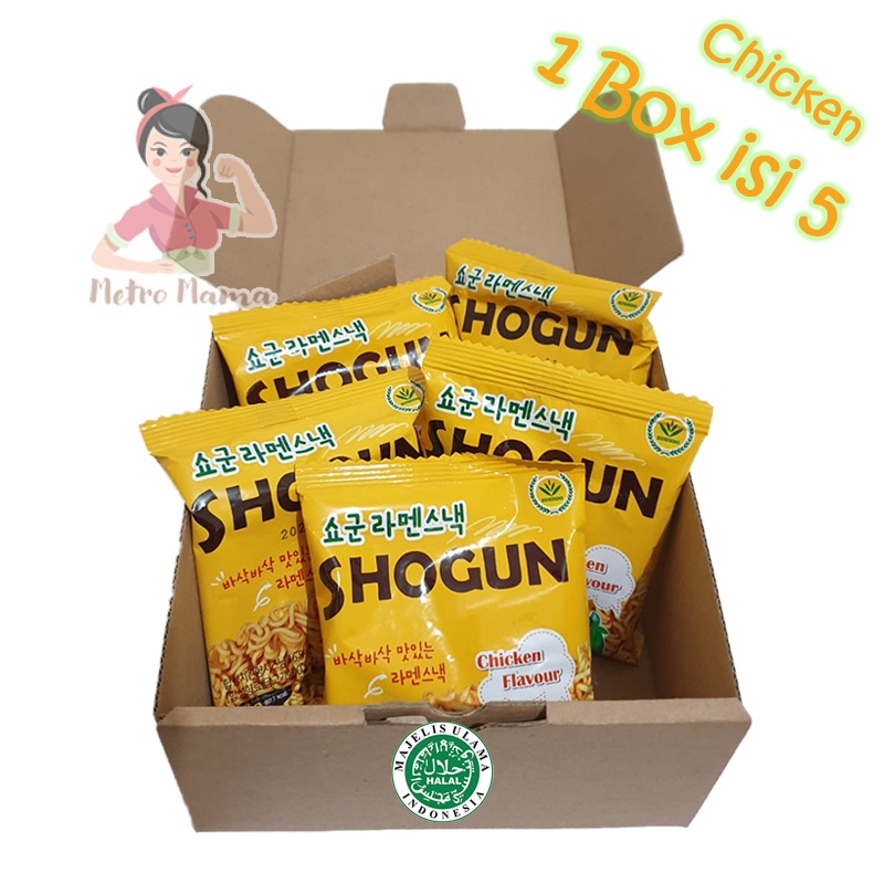 SNACK MIE KREMES SHOGUN KAARO KOREA isi 5 bungkus