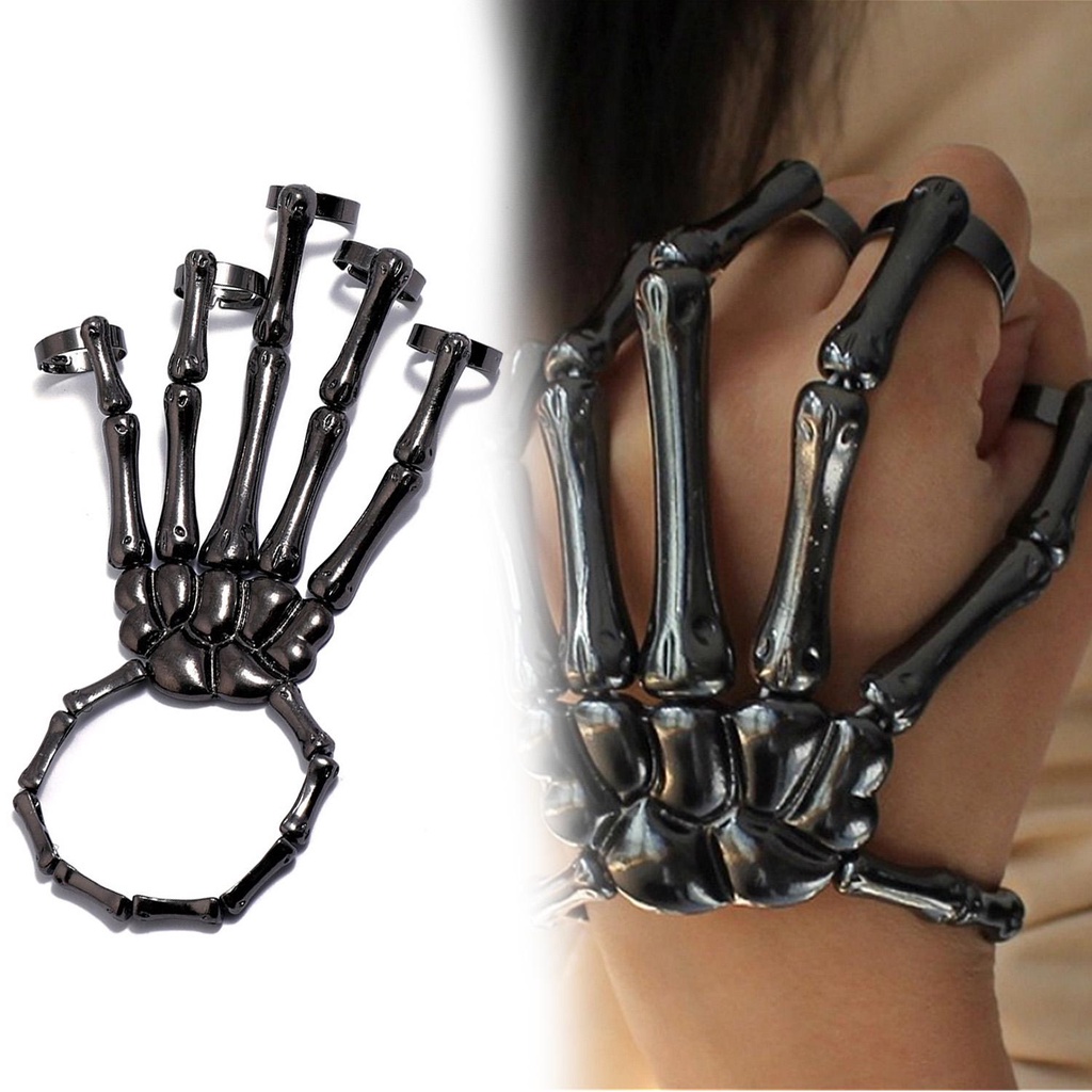 Lily Bangles Adjustable Elastis Steam Gothic Halloween