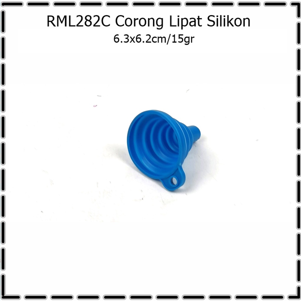 RML282C Corong Air/Funnel Lipat Silikon