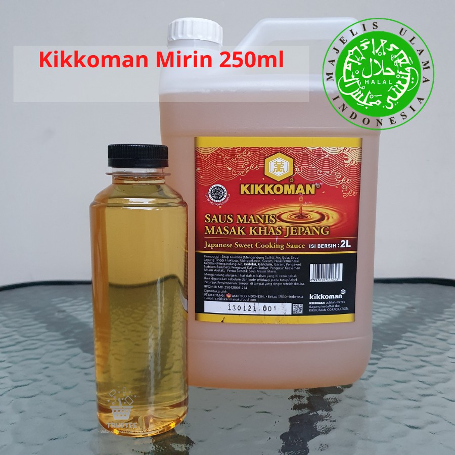 Kikkoman MIRIN HALAL / Japanese Sweet Seasoning Sauce Halal 250ml BPL