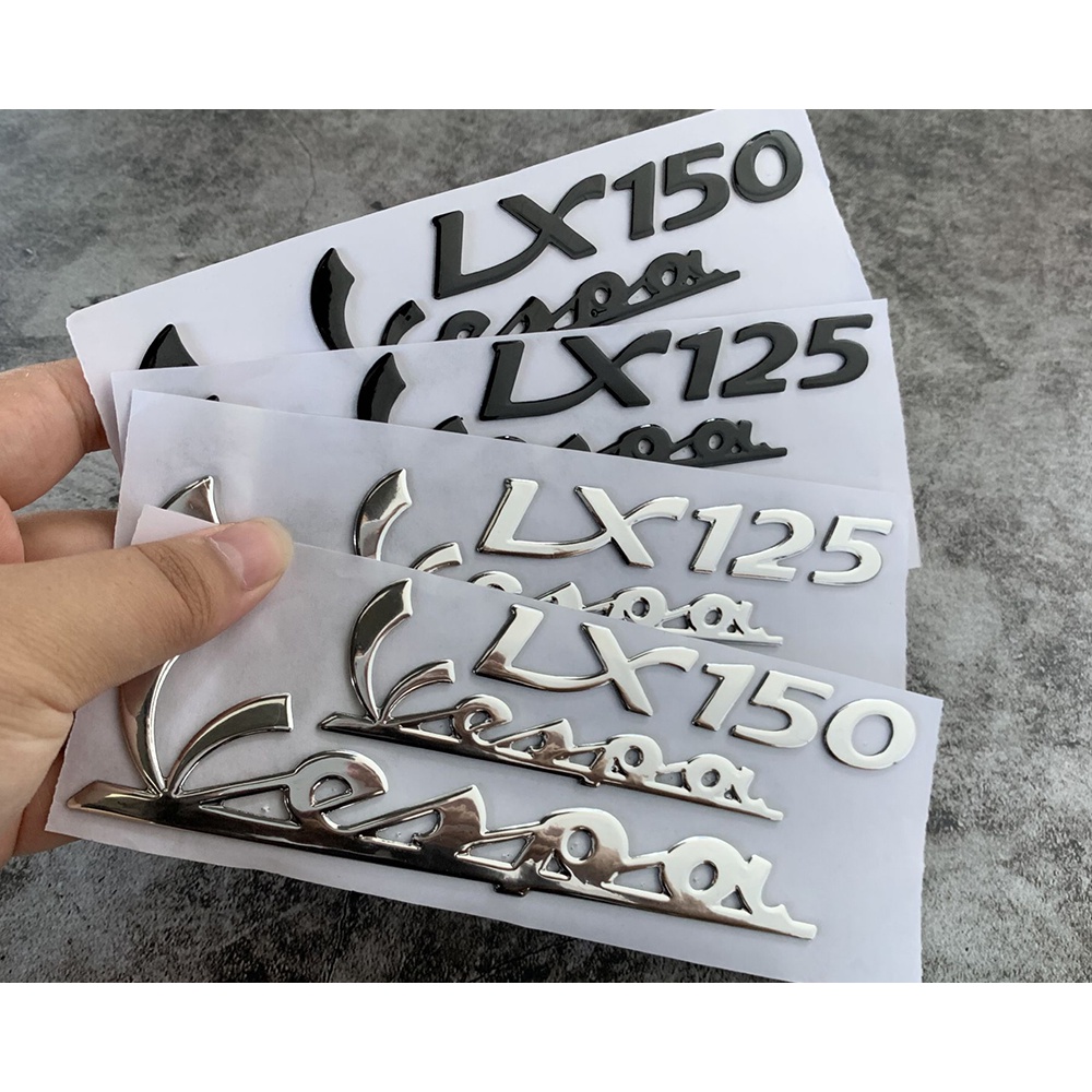 3D Lencana Lambang Stiker Stiker Kit Untuk PIAGGIO Vespa GTS300 LX125 LX150 125 150 LX LXV Stiker