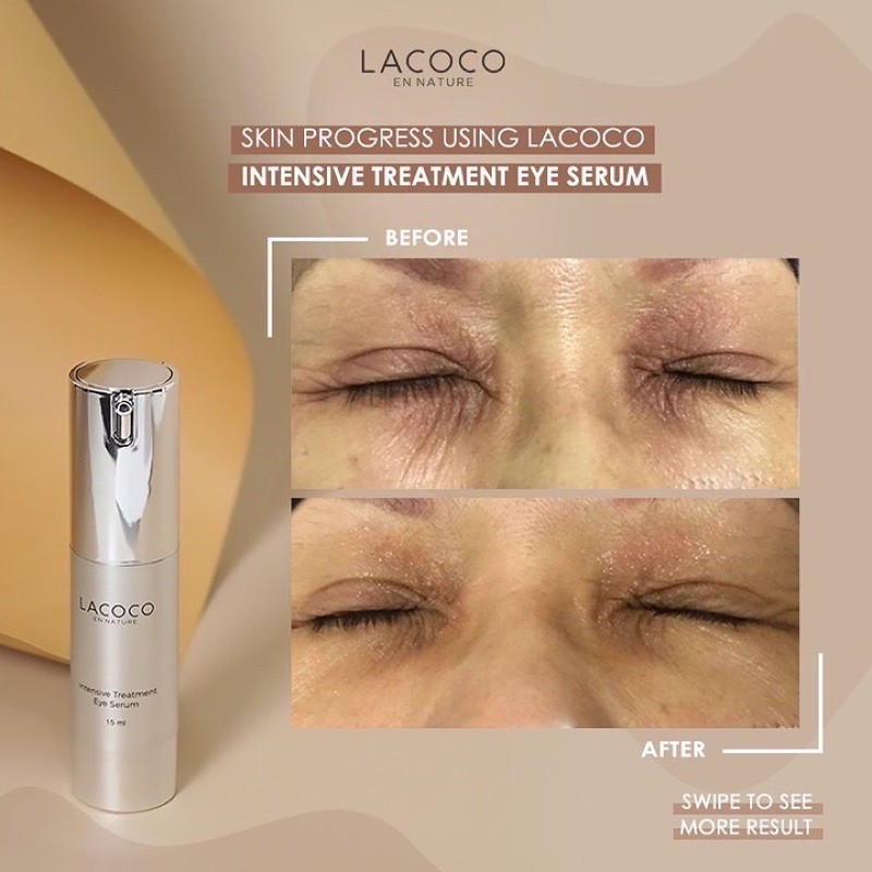 LACOCO Intensive Treatment Eye Serum Indonesia / En Nature / EyeSerum Gel / Watermelon Amazonian