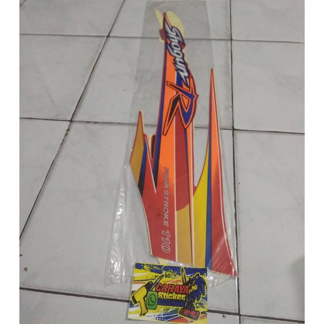 Jual Striping Lis Sticker Standar Suzuku Shogun R Tahun