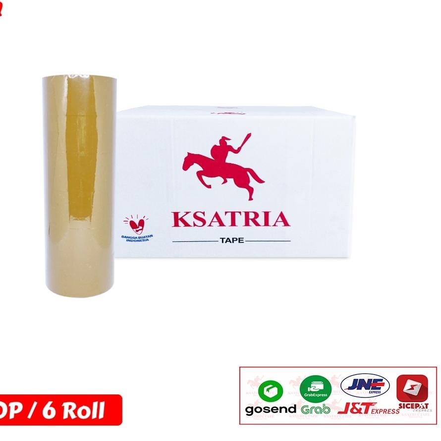 

Recomend TERMURAH Lakban OPP Tape / Lakban Coklat Dunia Packing 50 Yard 1 Slop - 팝