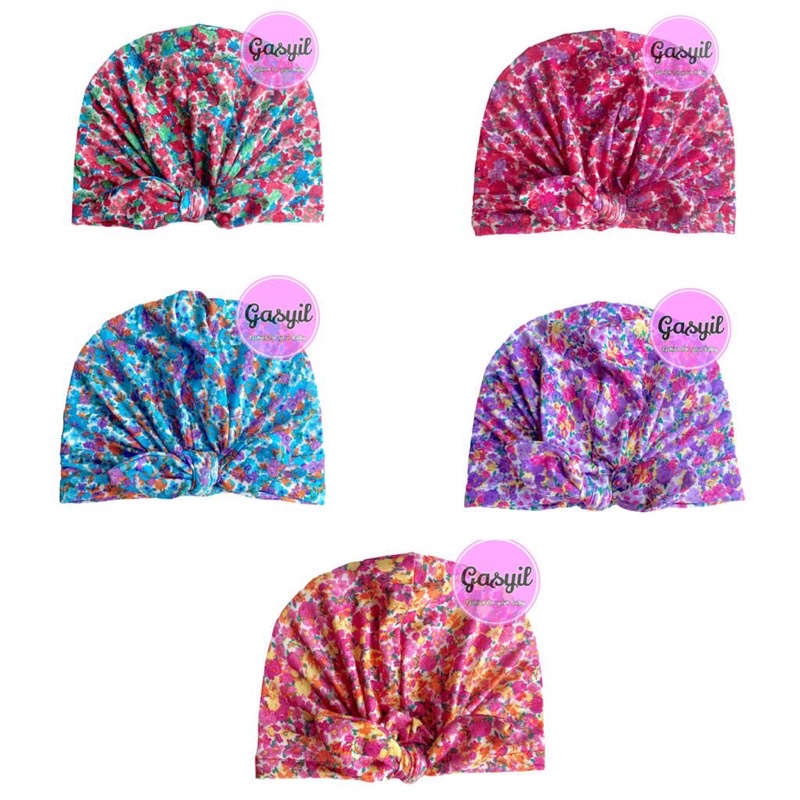 TURBAN PITA KELINCI BABY FULL MOTIF