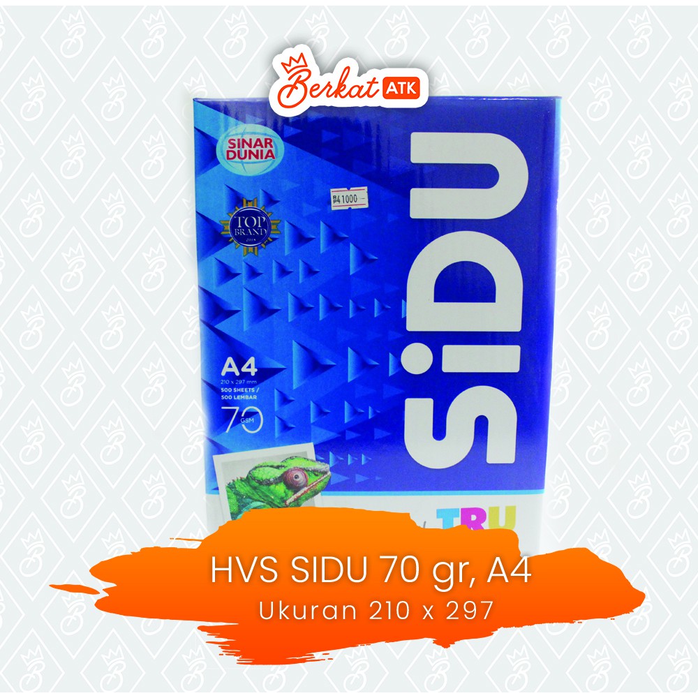 

Kertaas HVS SIDU 70 Gram