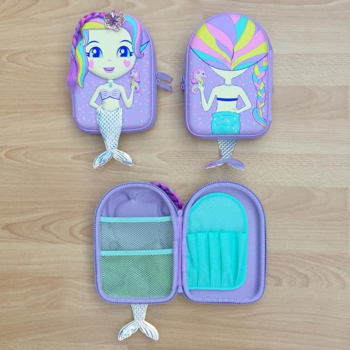 

Tempat Pensil / Kotak Pensil Mermaid Rainbow