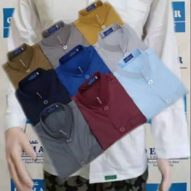 Baju koko Ammu merek oemar haibah koko habaib terbaru termurah pakian pria laki" murah terlaris