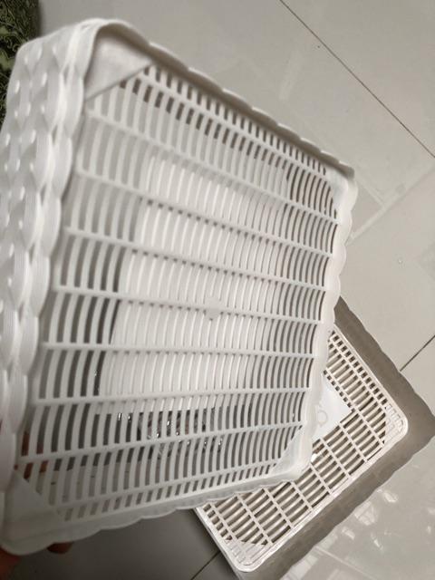 Claris Travessa Medium 0561 - Keranjang Dekorasi Anyaman Rotan