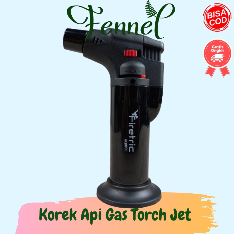 Korek Api Gas Butane Torch Jet Windproof HQ0935