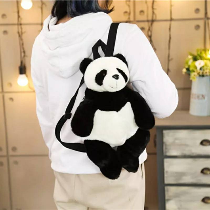 Tas beruang tedy bear bulu lucu imut gemoy Ransel Wanita Baru Boneka Mewah Ransel Kasual Tas Kepribadian Kartun Beruang Tas B2305