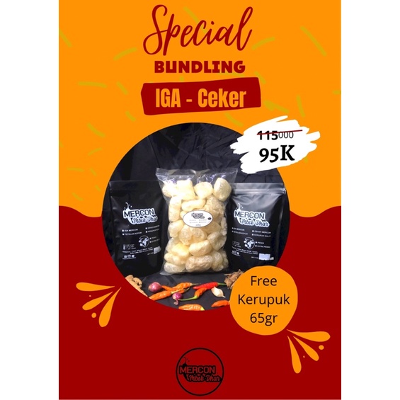 

Special Bundling IGA Ceker free kerupuk
