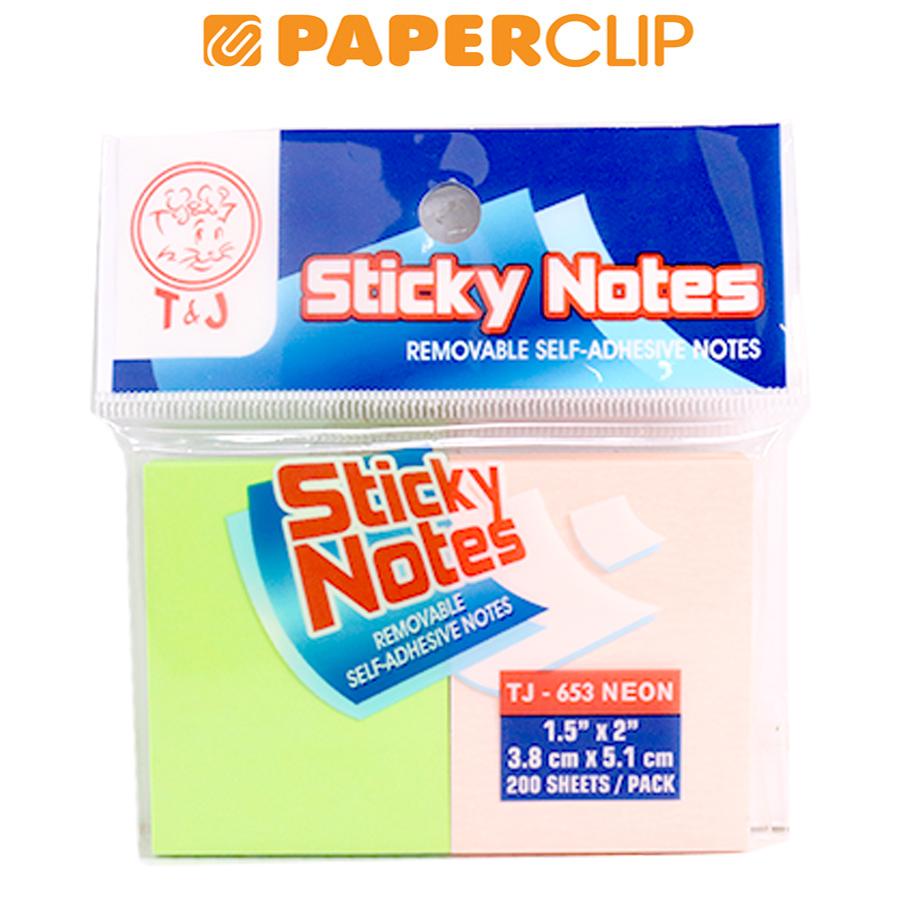 

MEMO STICK / STICK NOTE T&J 653 NEON