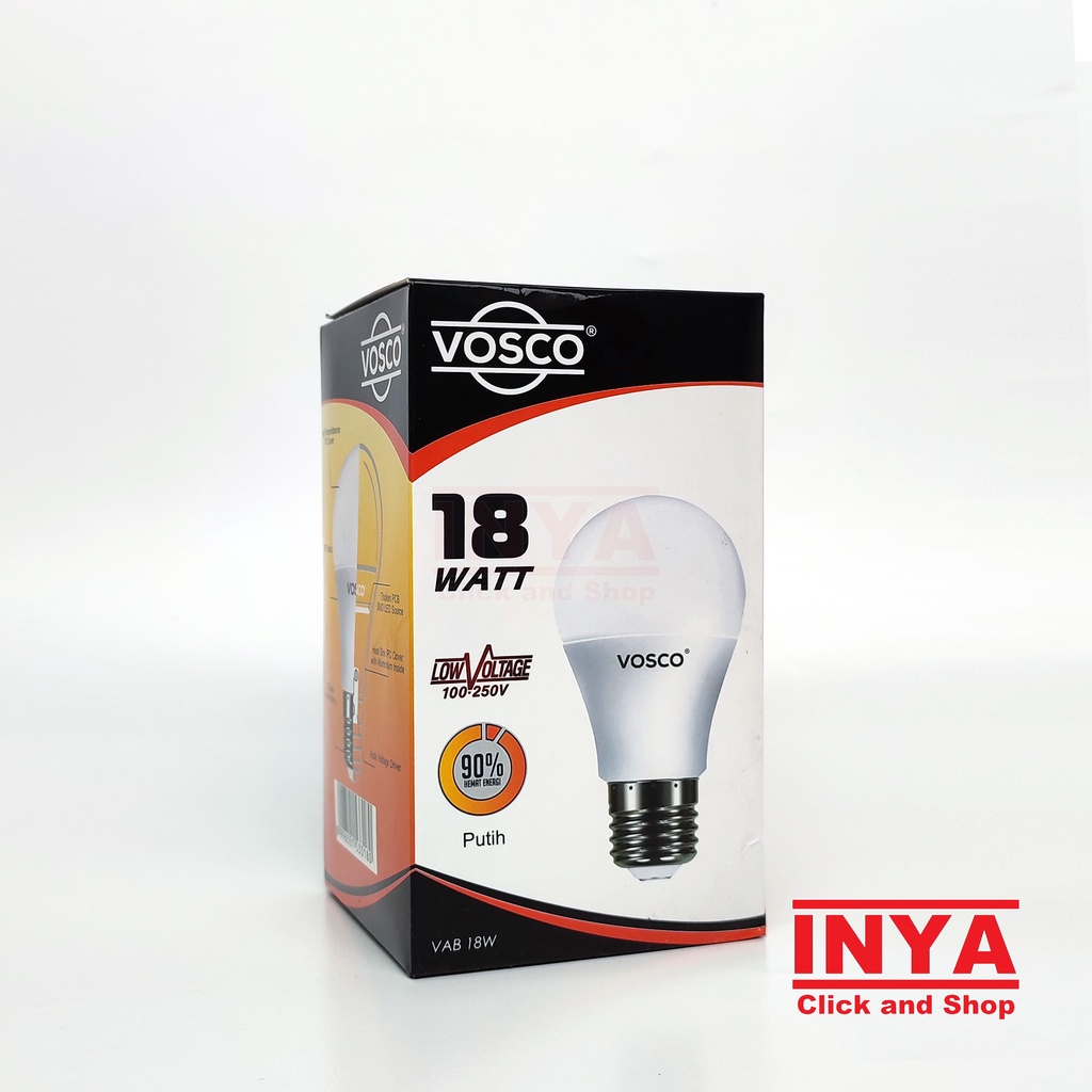 BOHLAM LED VOSCO PUTIH DAYLIGHT 18W - Lampu Bulb