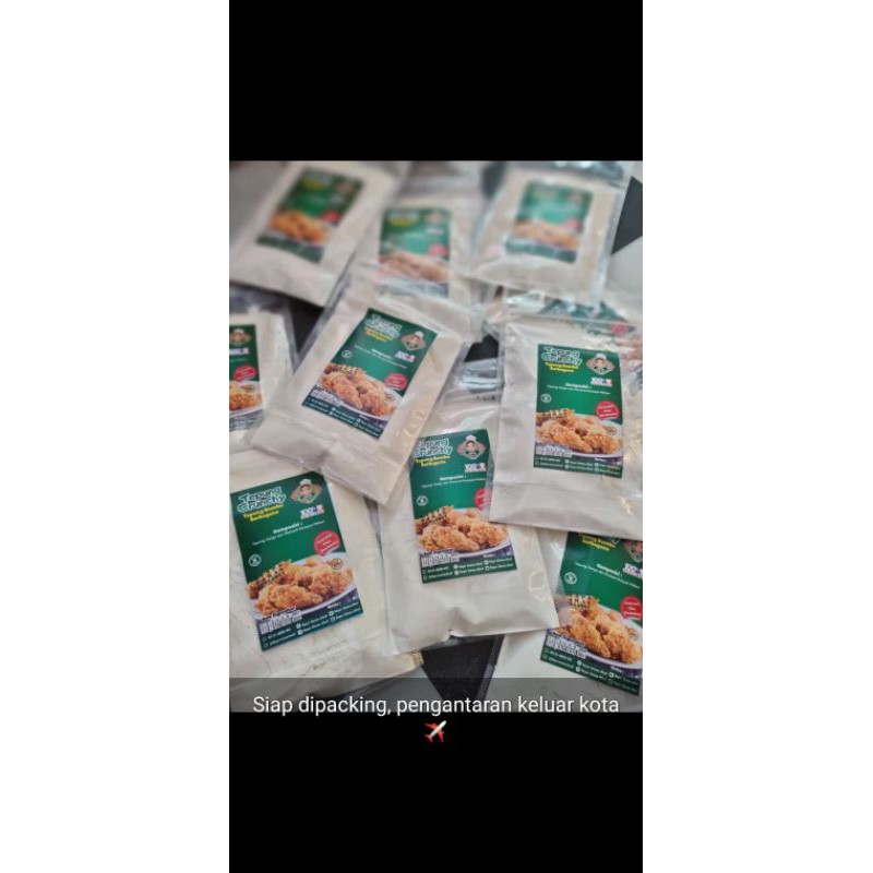 

tepung krispi homemade