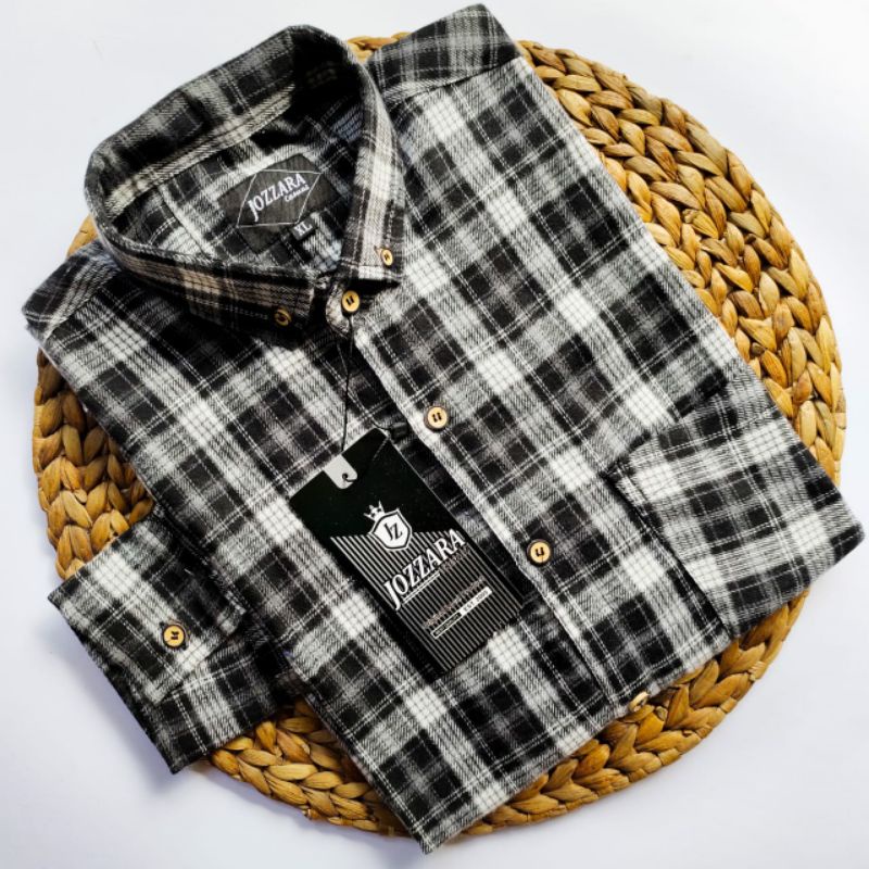 Kemeja Flanel Lengan Panjang Original / Kemeja Distro Hurley / Flanel Import