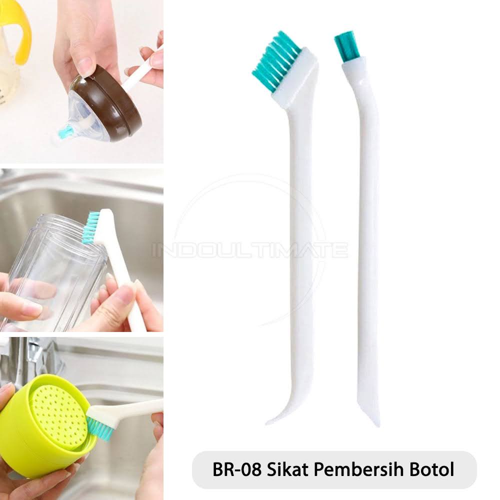 Sikat Pembersih Sela-Sela Botol Bayi Brush Cleaning Tool BR-08 Sikat Dot Bayi Baby Bottle Brush