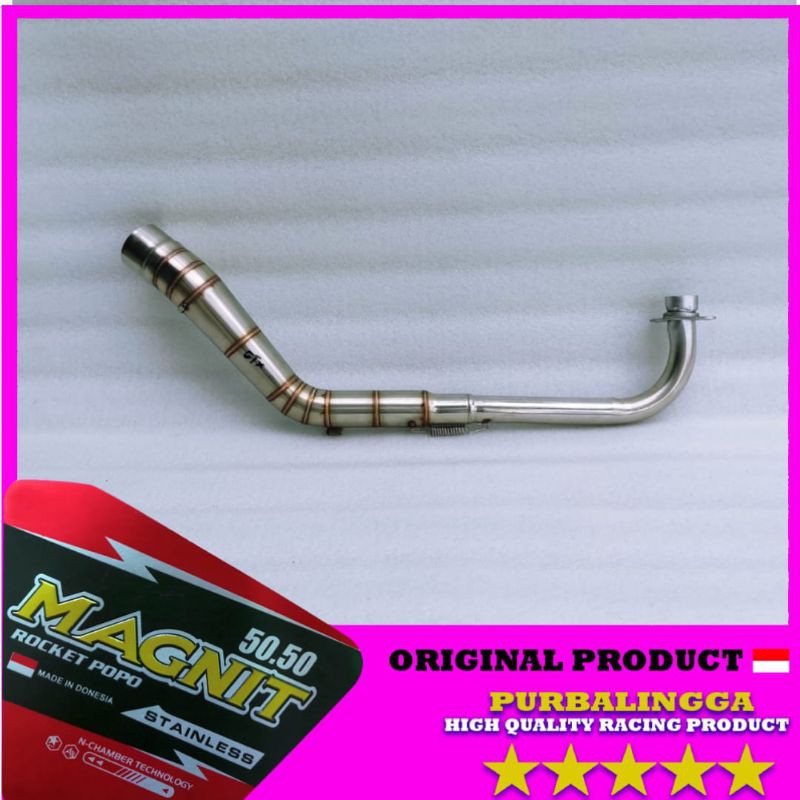 pipa leher knalpot GTX jupiter z stainles leheran knalpot gtx vega supra lama crypton shogun125