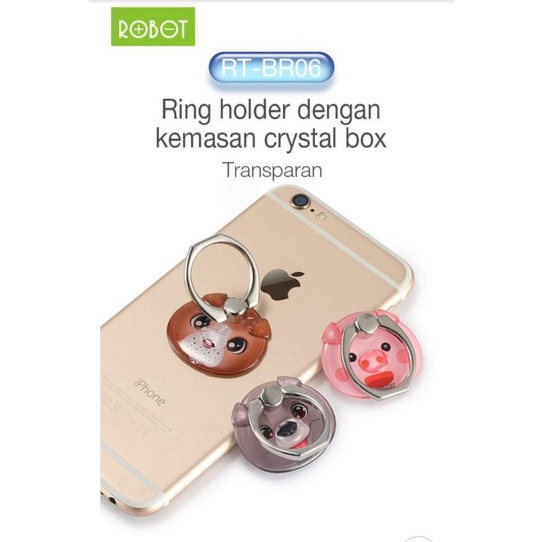 Ring Hp Untuk Semua Type Hp merk ROBOT RT-BR06