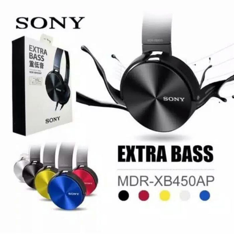 SONY XB450 HEADSET SONY EXTRA BASS