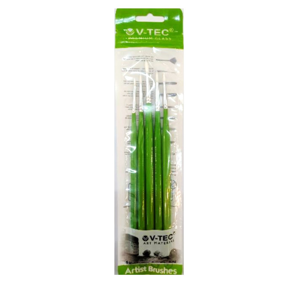 

V-TEC KUAS ARTIST BRUSHES VT-7712/5