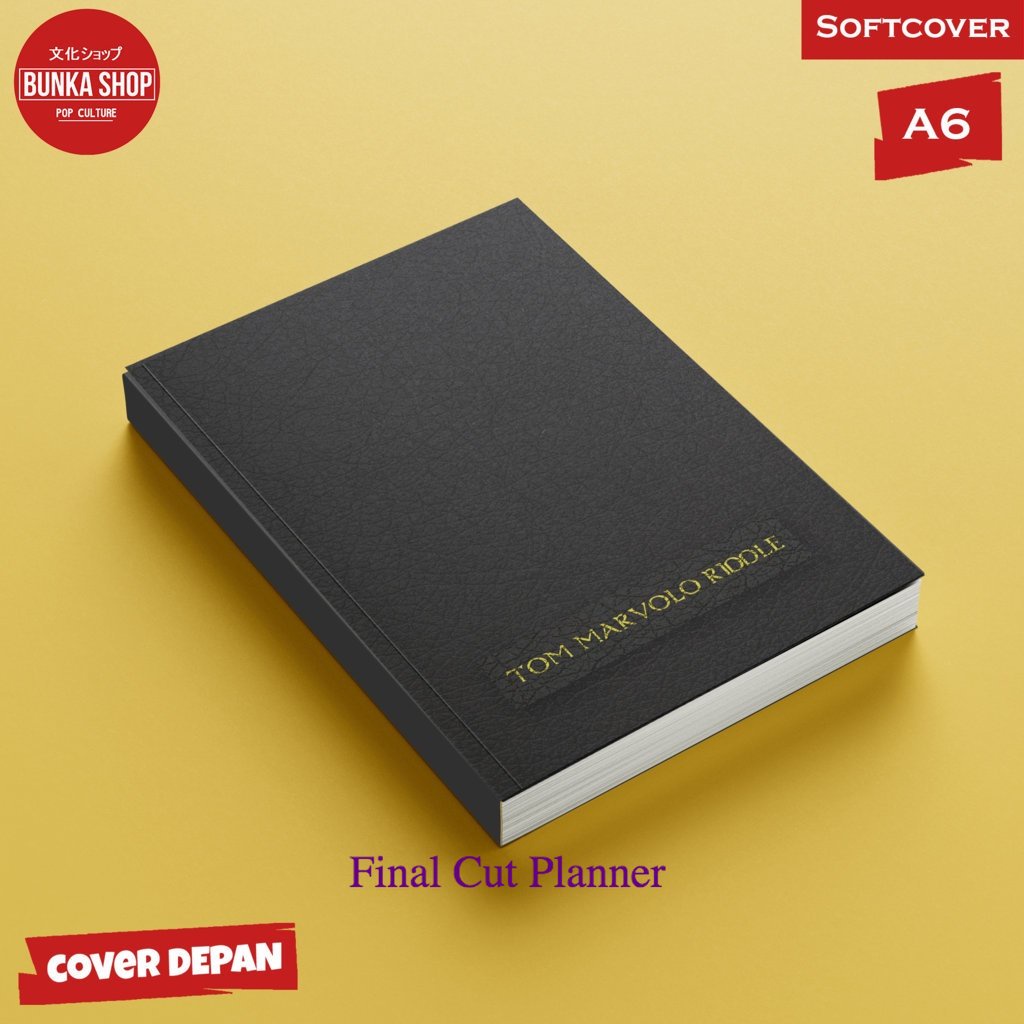 

Pocket Note Harry Potters Tom Marvolo Softcover A 6 Buku Tulis Catatan Notes Agenda Planner Jurnal