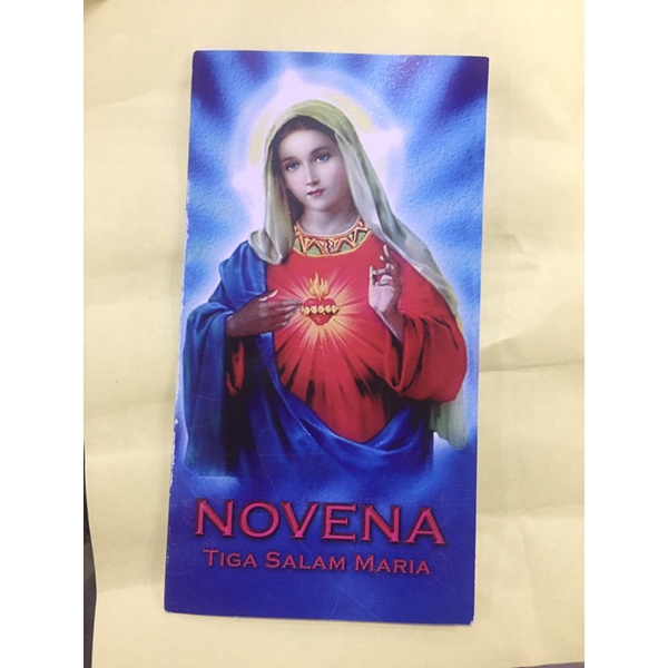 

Lembar Doa Novena Tiga Salam Maria-Doa Katolik