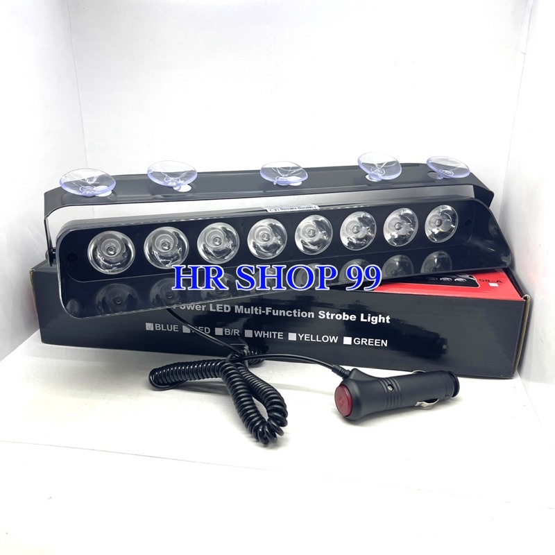 Lampu Led Dashboard Mobil S8 - Lampu Led Dasboard Kaca Mobil 12v S8 8Mode 8led - Lampu Led Mobil -