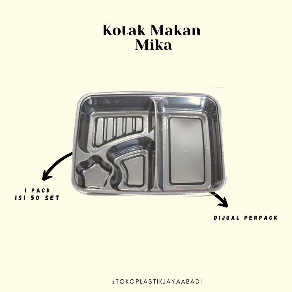Kotak Makan Mika/ Bento box mika
