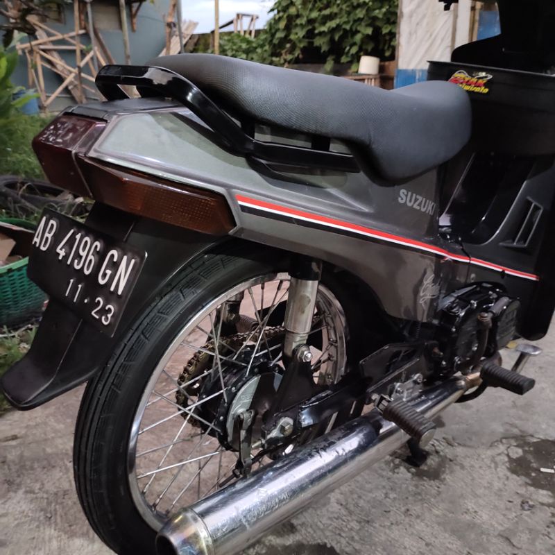 Begel behel jog motor suzuki crystal original