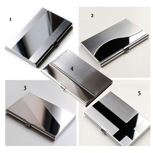 Dompet Kartu Nama Mirror Card Holder Mirror tempat kartu nama