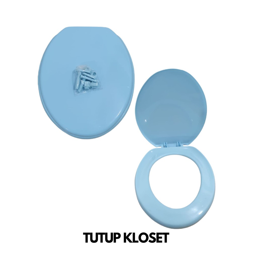 TUTUP KLOSET UNIVERSAL BIRU MUDA