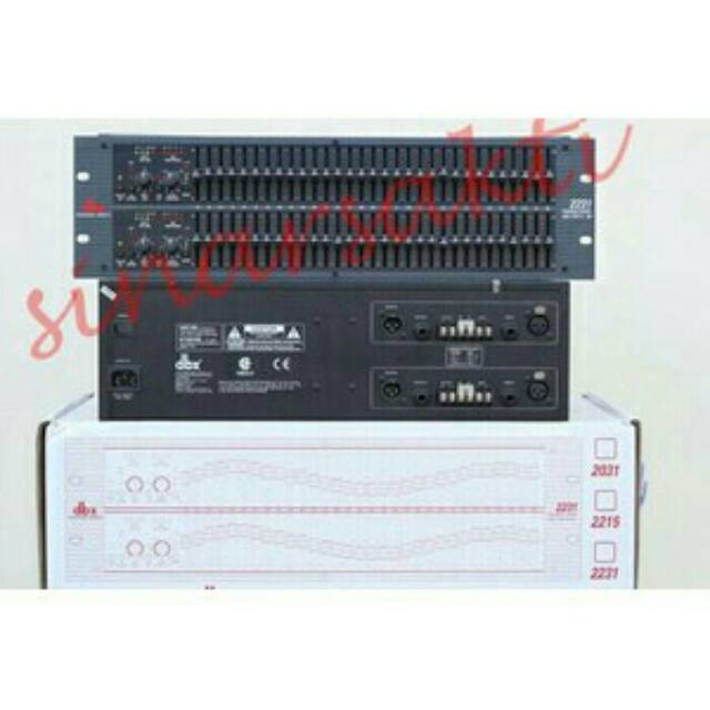 EQUALIZER/EQUALISER DBX 2231/DBX2231 GRADE A