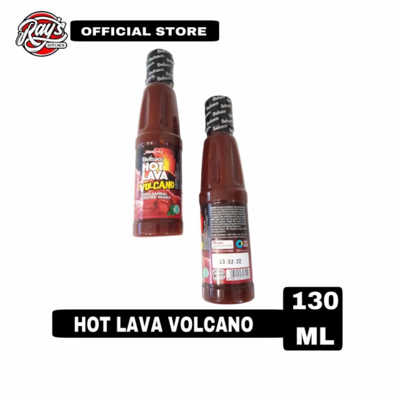 

Mamasuka Hotlava Hot Lava volcano 130ml - Saus Peda Volcano