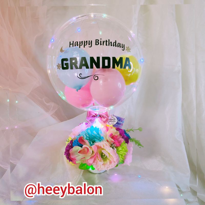 Balon Box/Balon Snack/Balon Ultah/Balon Buket/Balon Custom/Balon Bening/Buket Wisuda/Snack Balon/