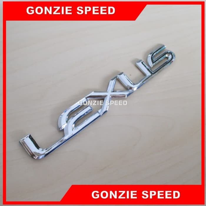Emblem Mobil LEXUS Chrome