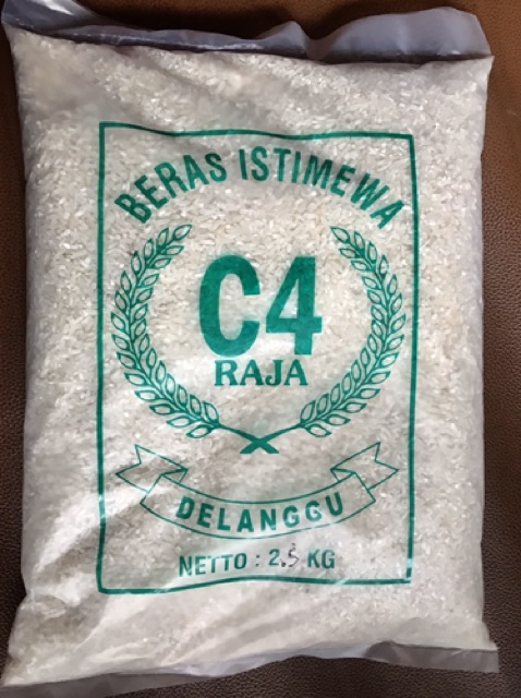 Beras 2 5 Kg C4 Raja Delanggu Indonesia