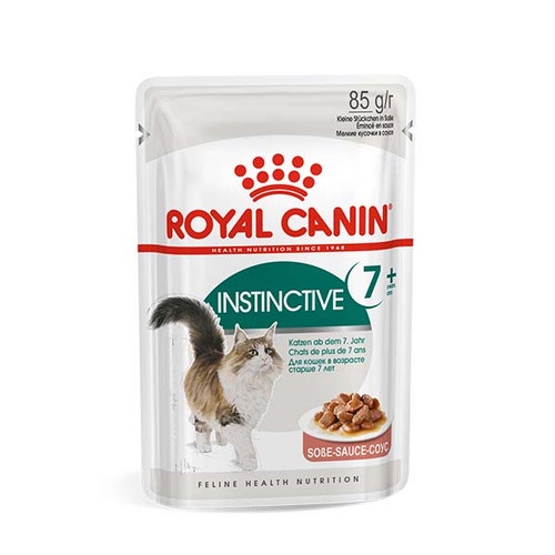 Royal Canin Instinctive 7+ In Gravy 85GR Makanan Kucing Dewasa Senior