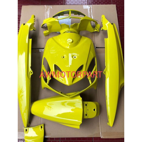 Cover body Halus Mio smile Mio sporty Kuning lemon