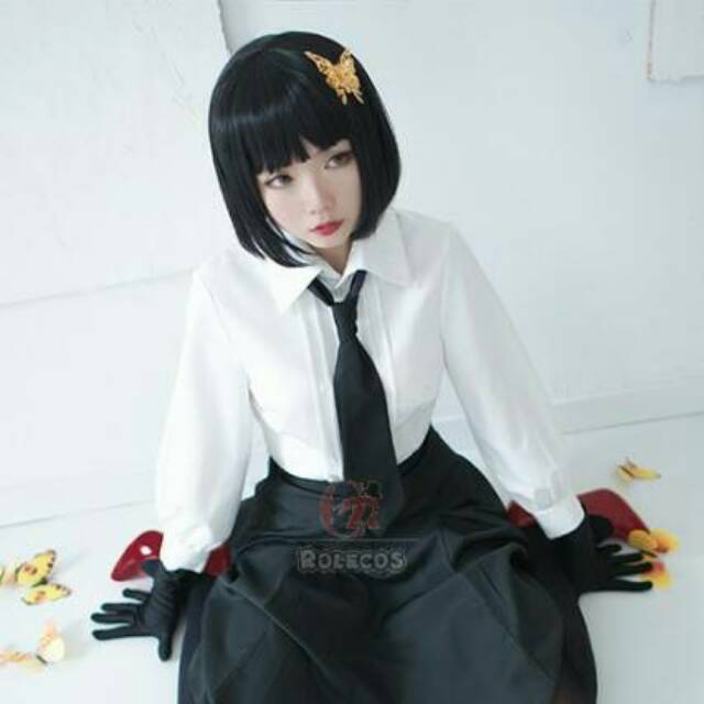 (Bungou Stray Dogs Akiko Yosano) HIGH QUALITY costume cosplay kostum anime japan photses seifuku