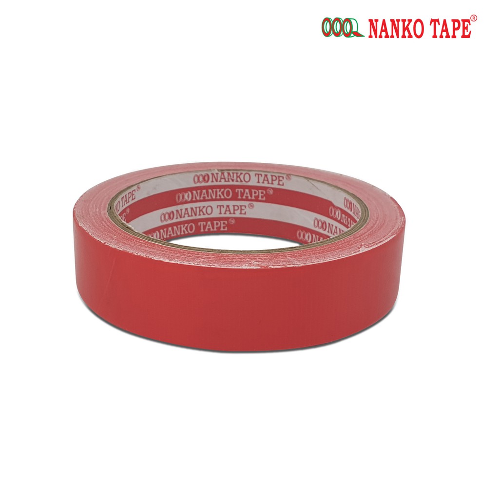 

Nanko Cloth Tape 24 mm x 13 m Merah (12pcs)