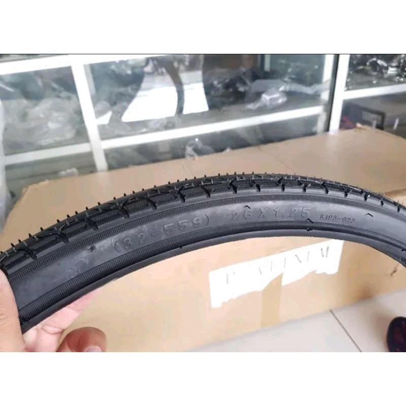 Ban luar Tire kenda kwest size ukuran 26 x 1.25 wired sepeda mtb federal touring aspal gunung