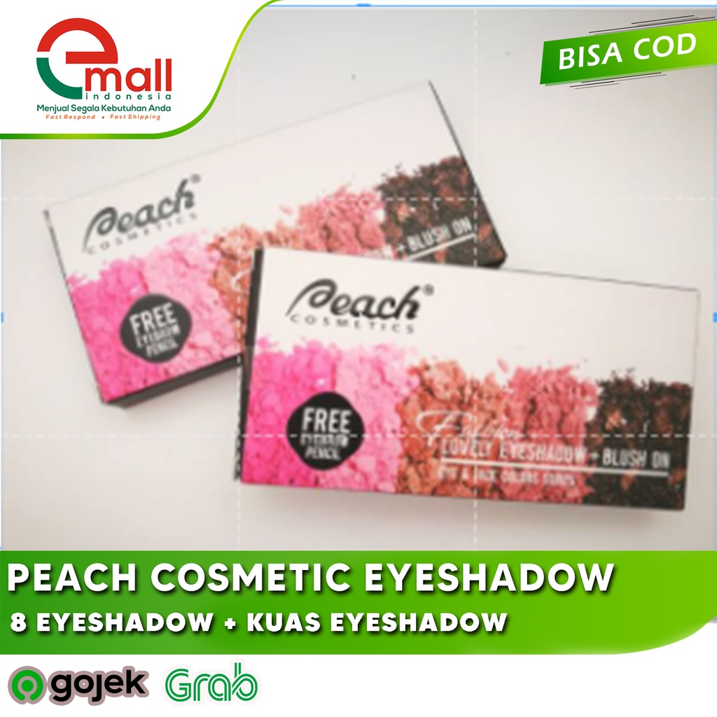 PEACH COSMETICS EYESHADOW + BLUSH ON