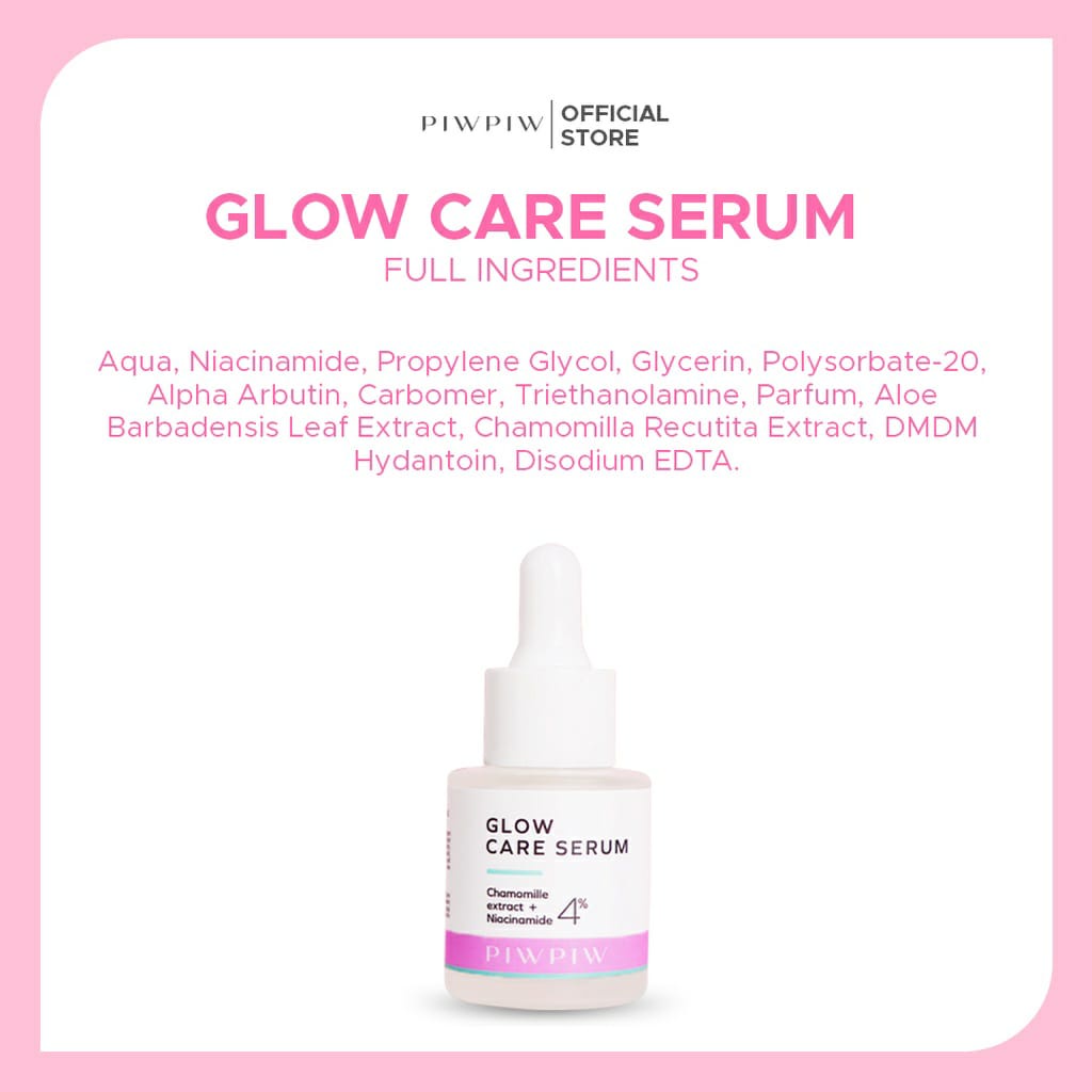 PiwPiw Glow Care Serum  / Merawat dan Mencerahkan Wajah