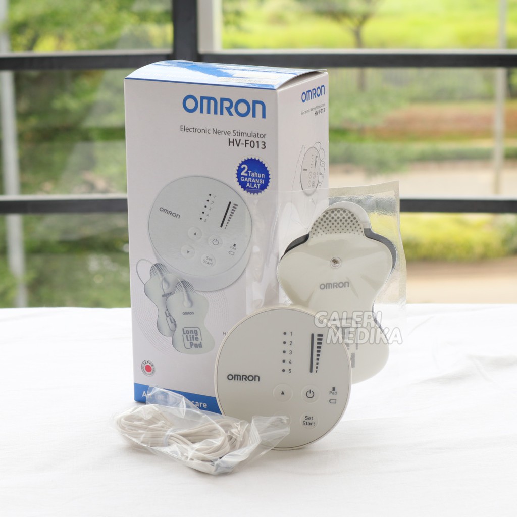 Alat Pijat Elektrik Omron HV-F013 / HV F013 Electric Pulse Massager - Mengurangi Nyeri Otot