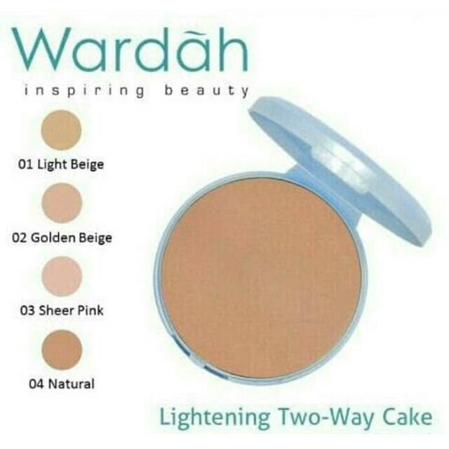 ☃Cutezz_Ching1☃Wardah Refill Lightening Powder Foundation Extra Cover 10g