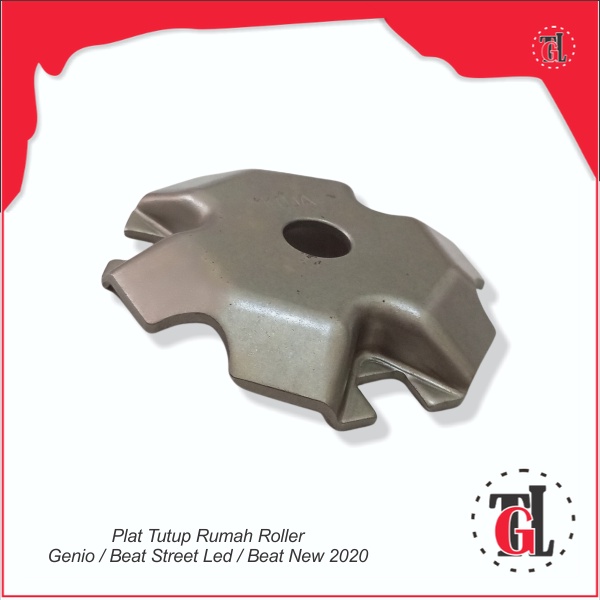 Plat Tutup Rumah Roller Genio / Beat Street Led / Beat New 2020  - Yhk -